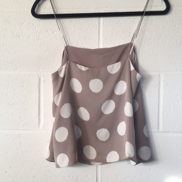 Theory Size Small Clean Tank Mushroom Multi Large Dot Print - Picture 7 of 8